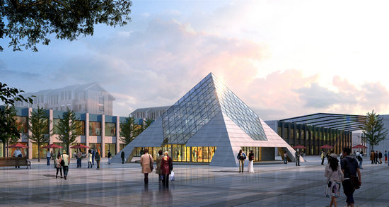 邛崃金字塔网架